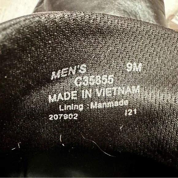 Cole Haan Mens Size 9 Black Leather Tahoe Featherfeel Ankle Lace Up Lug Boots - Picture 2 of 12